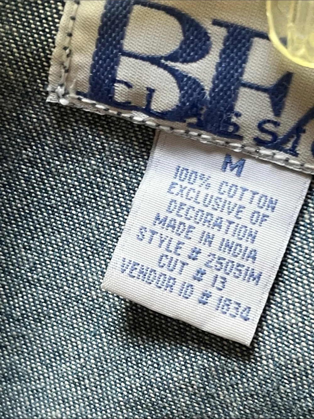 BFA classics made in India vintage jacket size M